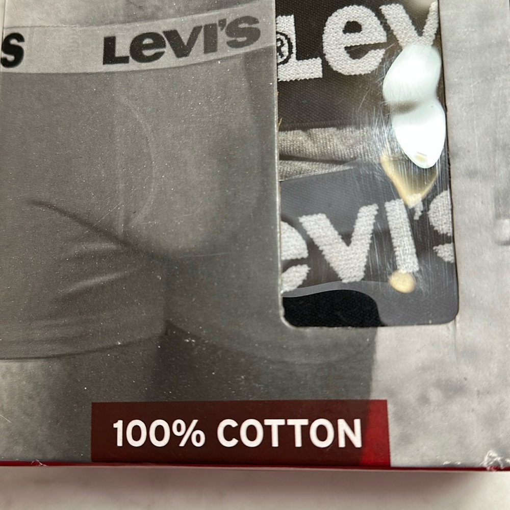 Levi’s 5-PK Cotton Stretch Boxer Brief SM NWT - Picture 4 of 10